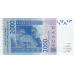 P316Cl Burkina Faso - 2000 Francs Year 2012